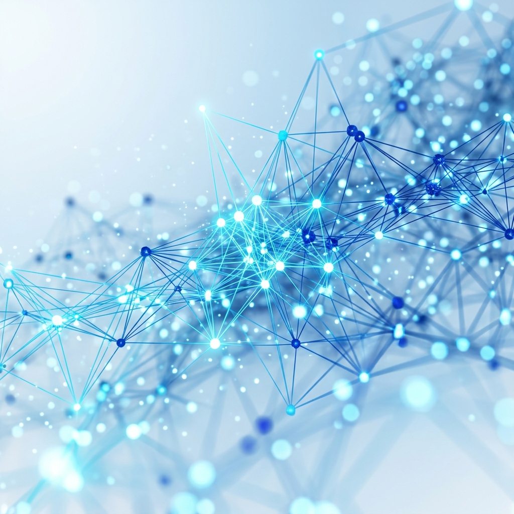 AI neural network visualization